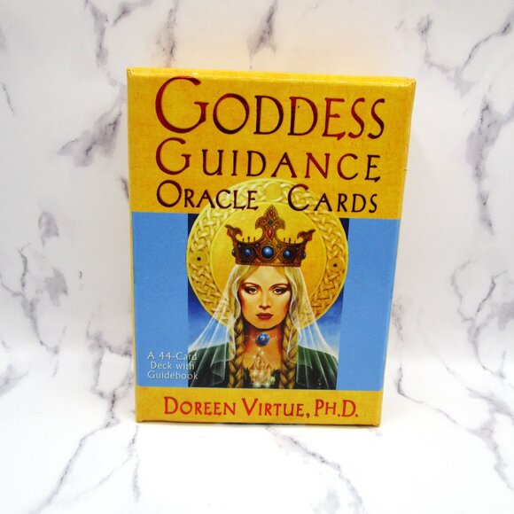 Goddess Guidance Oracle Cards Doreen Virtue 44 Cards and Guidebook - Picture 2 of 7